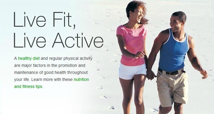 Live Fit, Live Active Today!  Are you Ready?